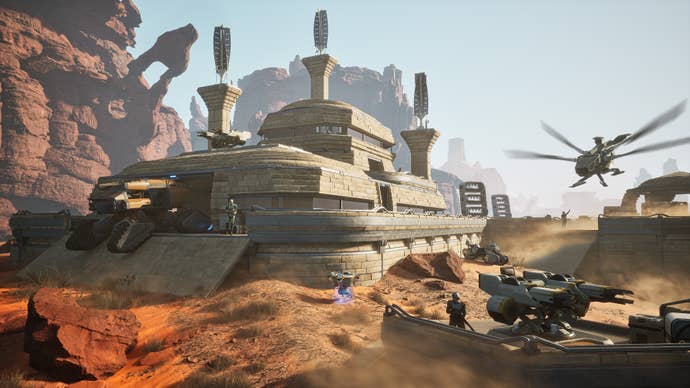 Awakening wiht tanks and ornithopters