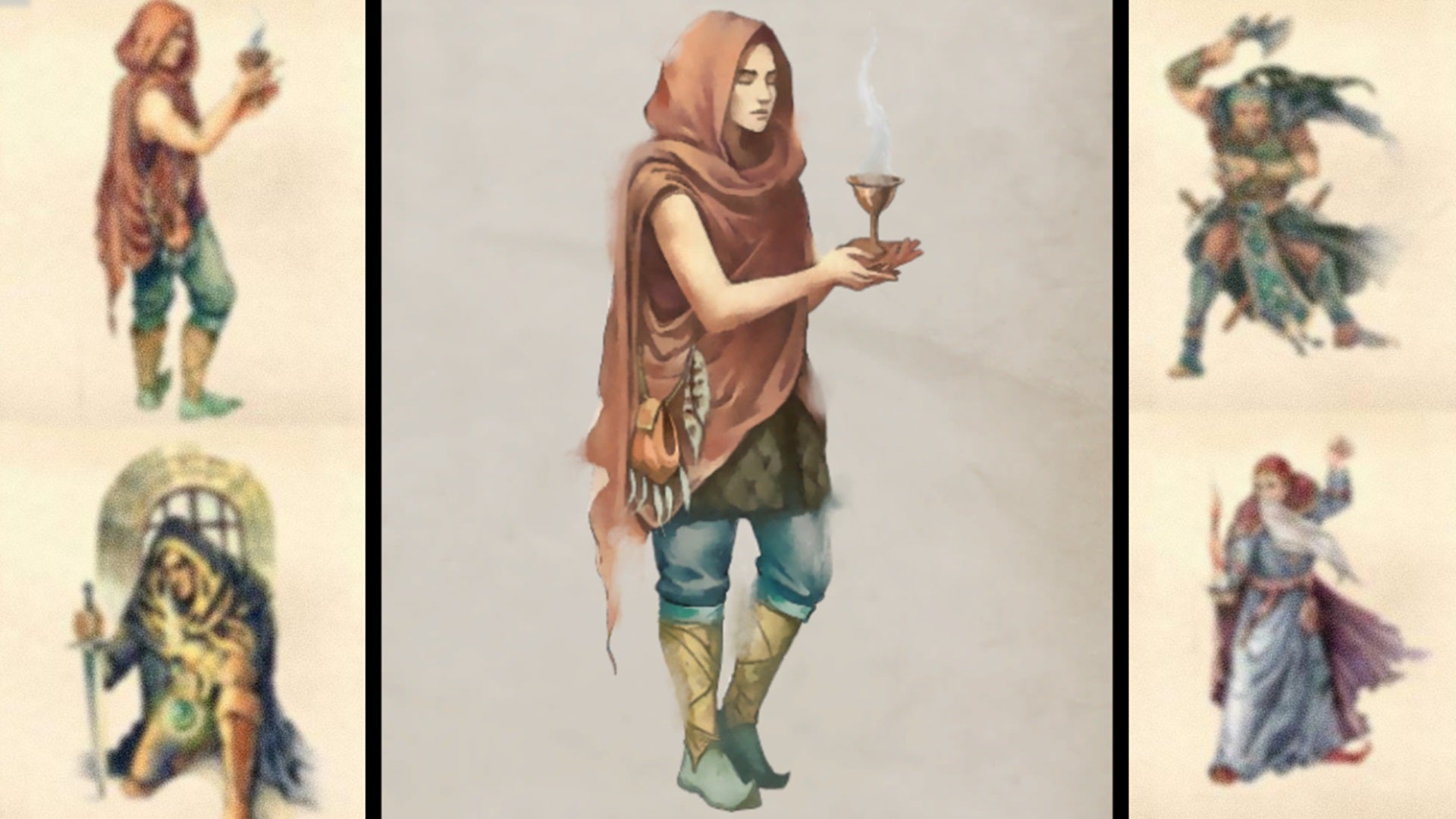 An illustration of the Healer class in The Elder Scrolls IV: Oblivion Remastered. - 5