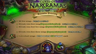 Hearthstone's Curse of Naxxramas single-player pricing detailed