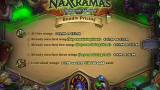 Blizzard detalla el precio de Curse of Naxxramas