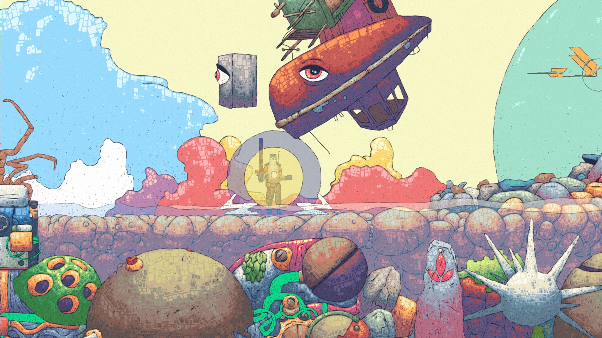This week in PC games: synthpunk platforming, haunted house hoovering, and a game about growing a black hole