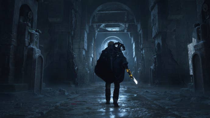 hell is us steam promo art dark hallway