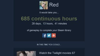 Here's how long it would take to finish the games in your Steam Library
