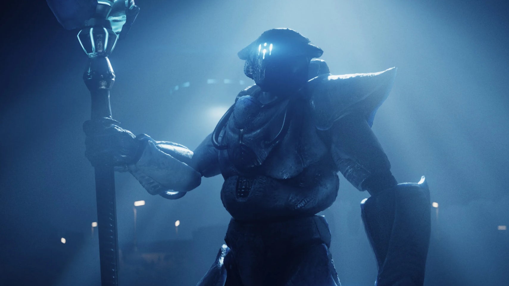 An Illuminate overseer in Helldivers 2. - 1