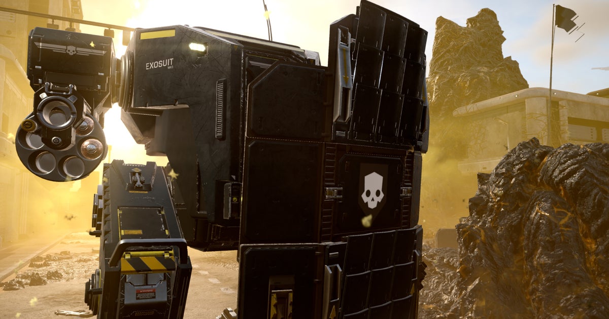 "Not all machines are twisted mechano-socialists": Helldivers 2's latest warbond brings back a mech suit from the original game
