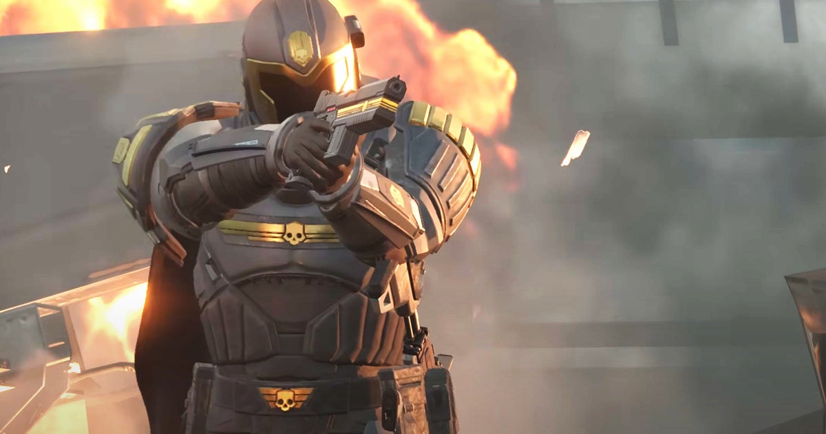 Helldivers 2s next gear drop includes Judge Dredd-style armour, just in case you want to be THE LAW Helldivers 2s next gear drop includes Judge Dredd-style armour, just in case you want to be THE LAW