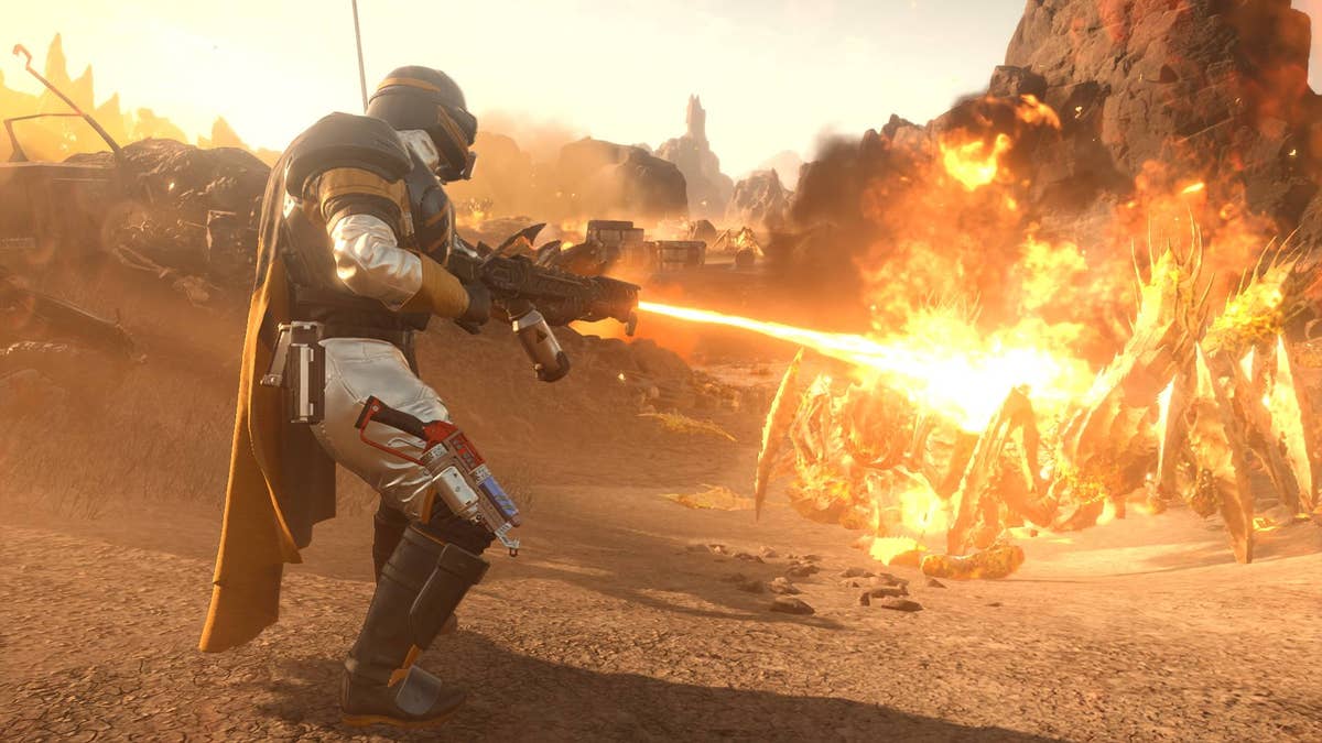 Đánh Giá Chi Tiết Helldivers 2 Helldivers 2 developer Arrowhead addresses Escalation of Freedom update backlash by unveiling 60 day plan to fix things like flamethrowers and ragdolling | VG247