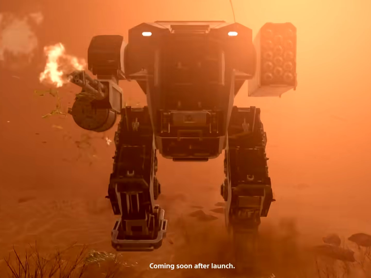 Helldivers 2 mech video surfaces alongside rumours of meteor