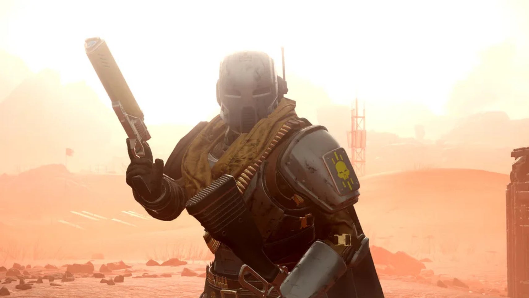 A helldiver wearing Borderline Justice Warbond armour in Helldivers 2. - 1