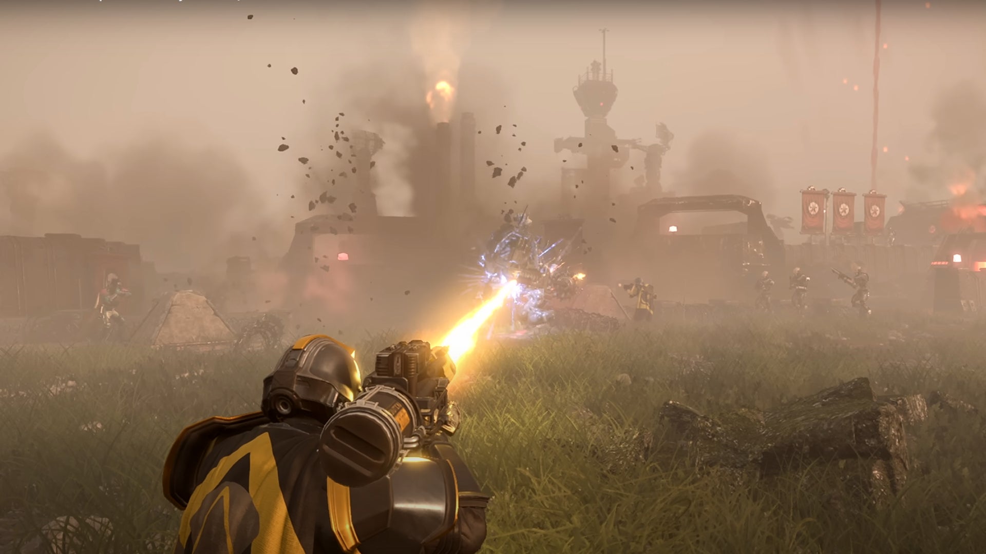 Nice, Helldivers 2's latest patch stops the game from freezing when you fire three lightning-infused guns - Vimarsana News