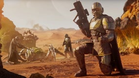 A helldiver giving a thumbs up in Helldivers 2.