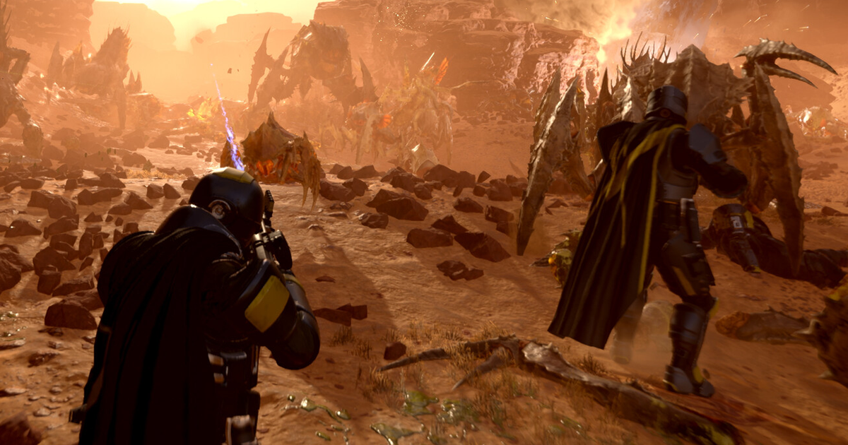 PlayStation are great says Arrowheads CEO, but whatever the Helldivers 2 devs are making next, its fully self-funded PlayStation are great says Arrowheads CEO, but whatever the Helldivers 2 devs are making next, its fully self-funded