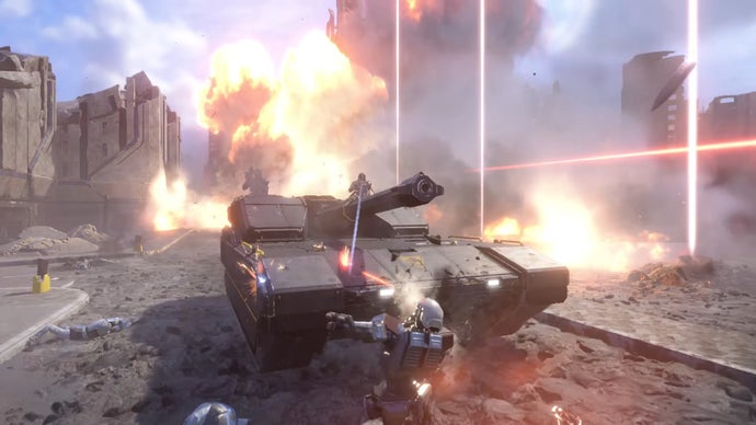 Helldivers 2 armours up for its very own star war, as Automatons have stolen plans for a planet-killing space station