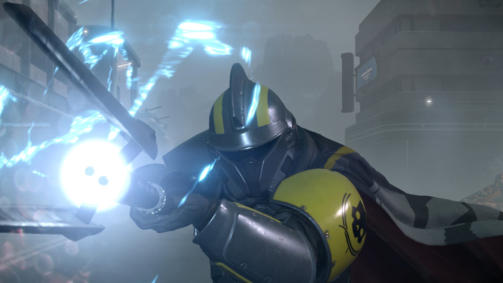 A helldiver in Helldivers 2 wearing Urban Legends Warbond gear. - 1