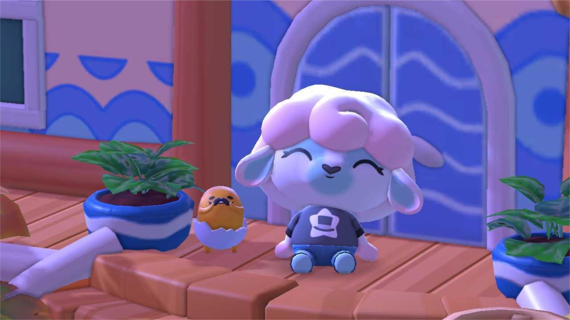 hello kitty island adventure character and gudetama