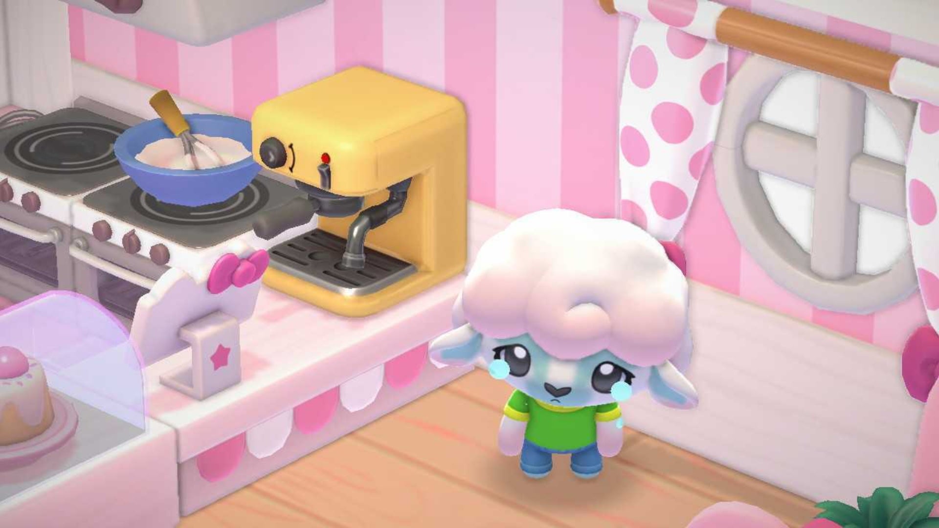 hello kitty island adventure character by broken espresso machine