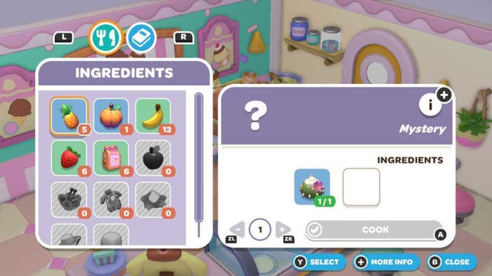 Hello Kitty Island Adventure Dessert Boat Ingredients