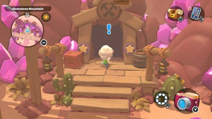 hello kitty island adventure desserted boat crystal caves entrance