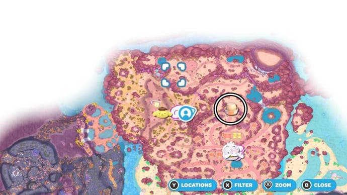 Hello Kitty Island Adventure Served Boat Quest Crystal Caves Map Place