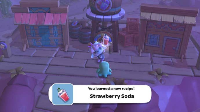 hello kitty island adventure discovered a strawberry soda recipe