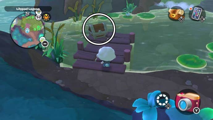 hello kitty island adventure finding flippers strap treasure chest location