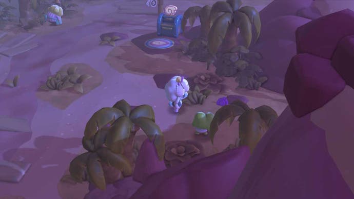 Hello Kitty Island Adventure Dressed Giving Keroppi a soda
