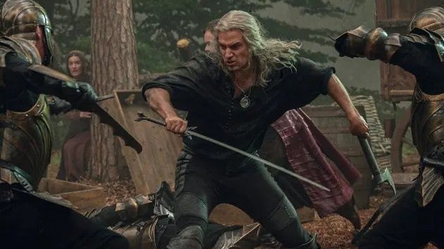 Henry Cavill in The Witcher