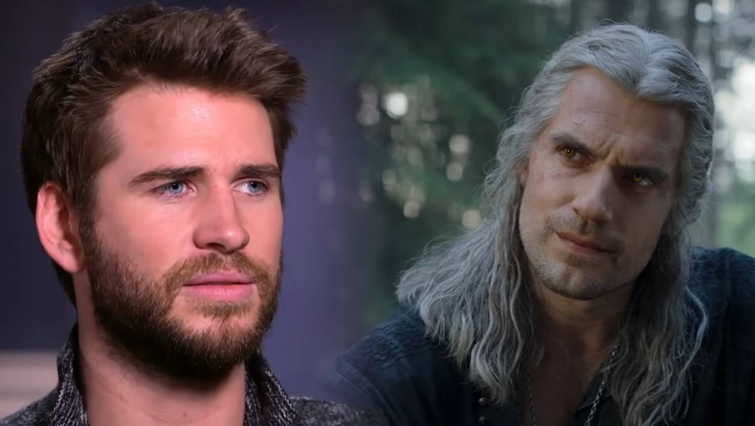 Split image of Liam Hemsworth and Henrey Cavill