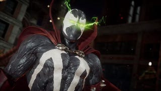 Here's Spawn doing his thing in Mortal Kombat 11
