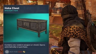 Assassin's Creed Origins - caixas de loot não pedem dinheiro real