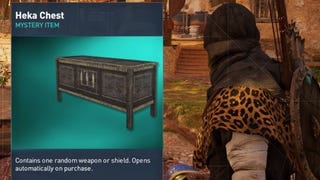 Assassin's Creed Origins - caixas de loot não pedem dinheiro real