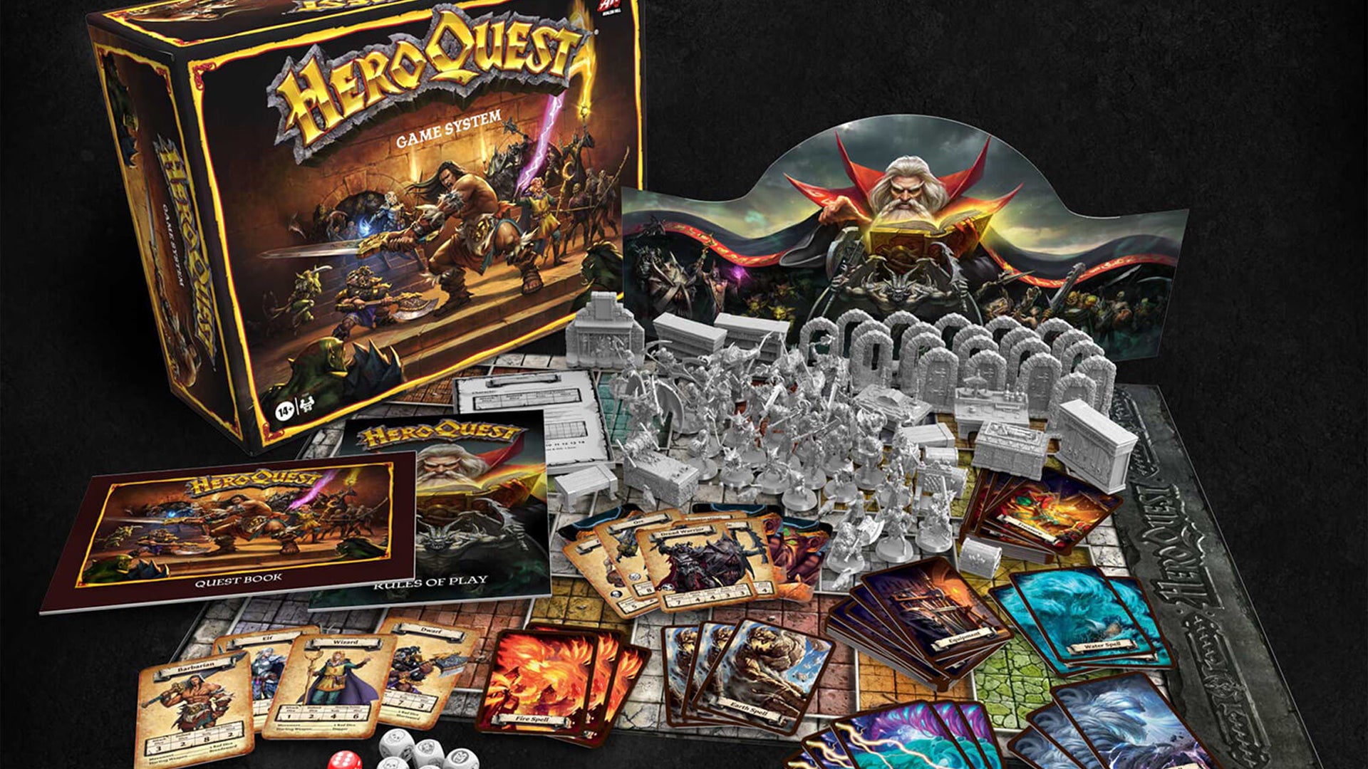 Heroquest Mythic Pledge Boardgame w sold Expansions