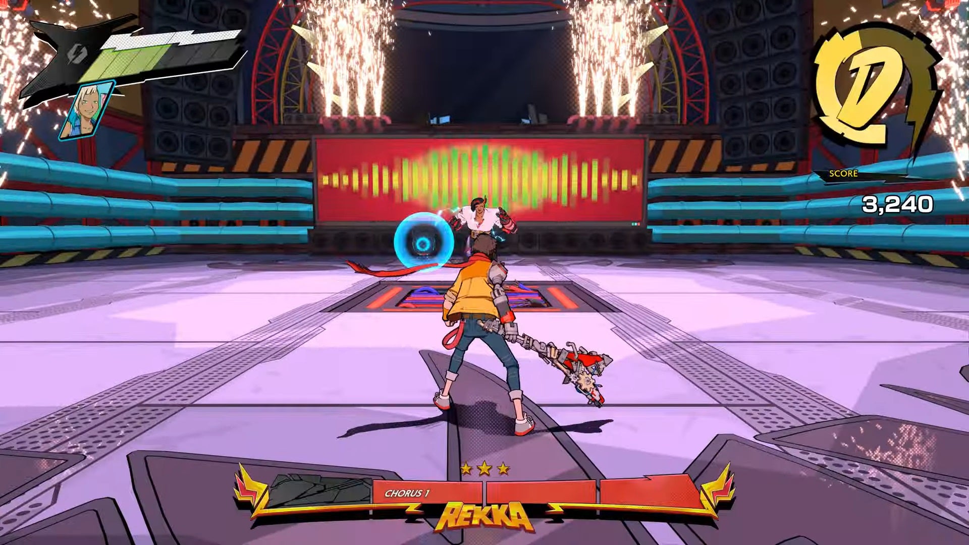 Hi-Fi Rush Rekka fight