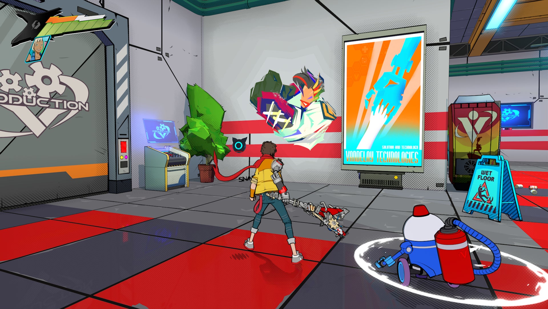 Hi-Fi RUSH Rekka Graffiti in Track Two