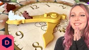 SPONSORED: A mouse-sized scavenger hunt on a moving clock face! We get a first look at new board game Hickory Dickory