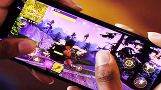 Hier zie je de eerste Fortnite Battle Royale op smartphone gameplay