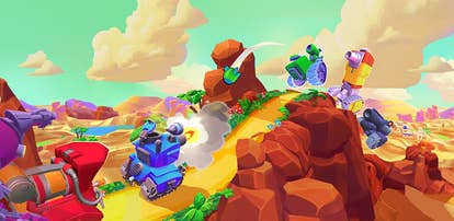 Hills of Steel游戏截图