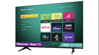A 43-inch Hisense budget 4K TV is now under £300