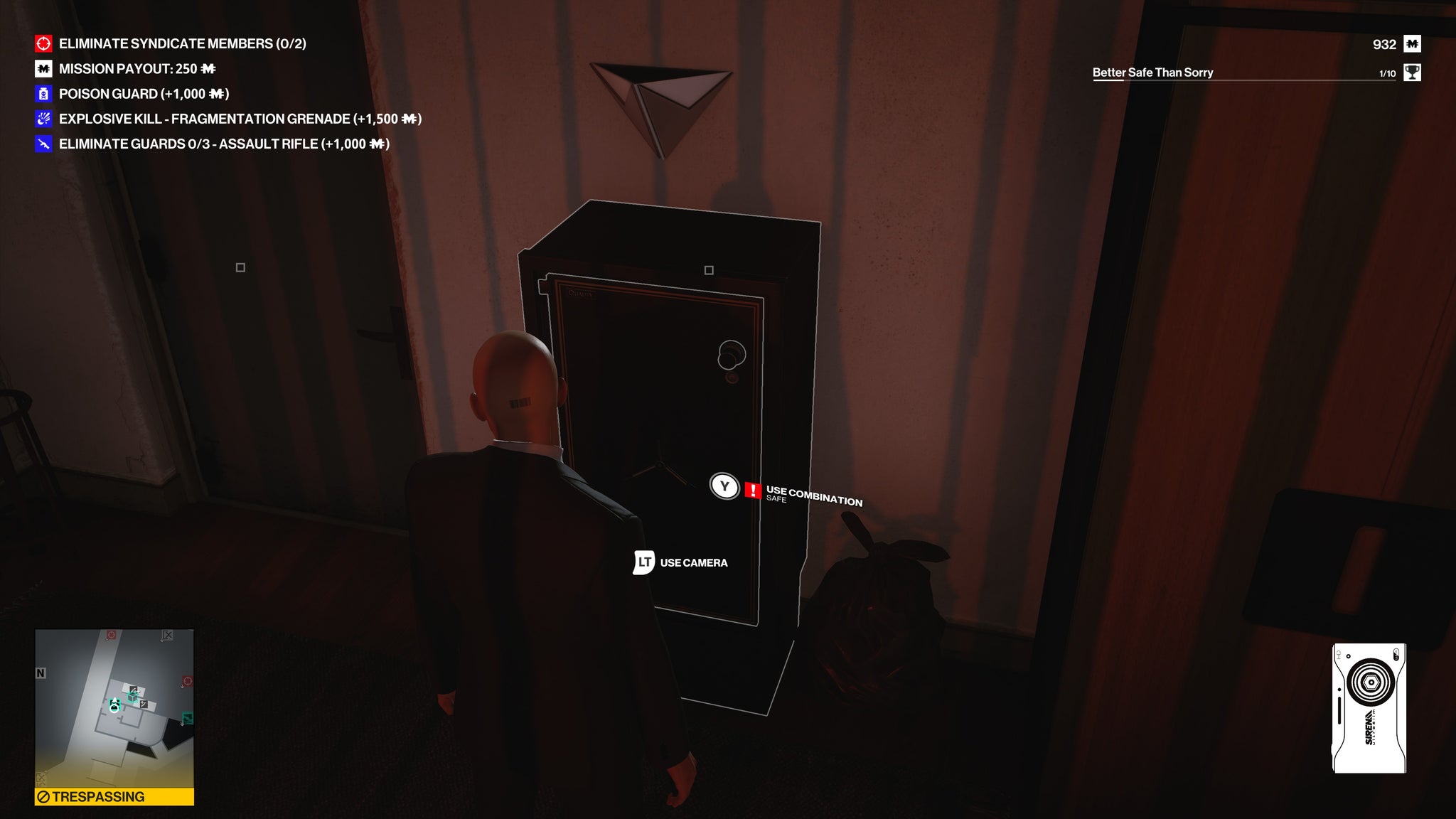 Hitman Freelancer: How to open Safes - 3