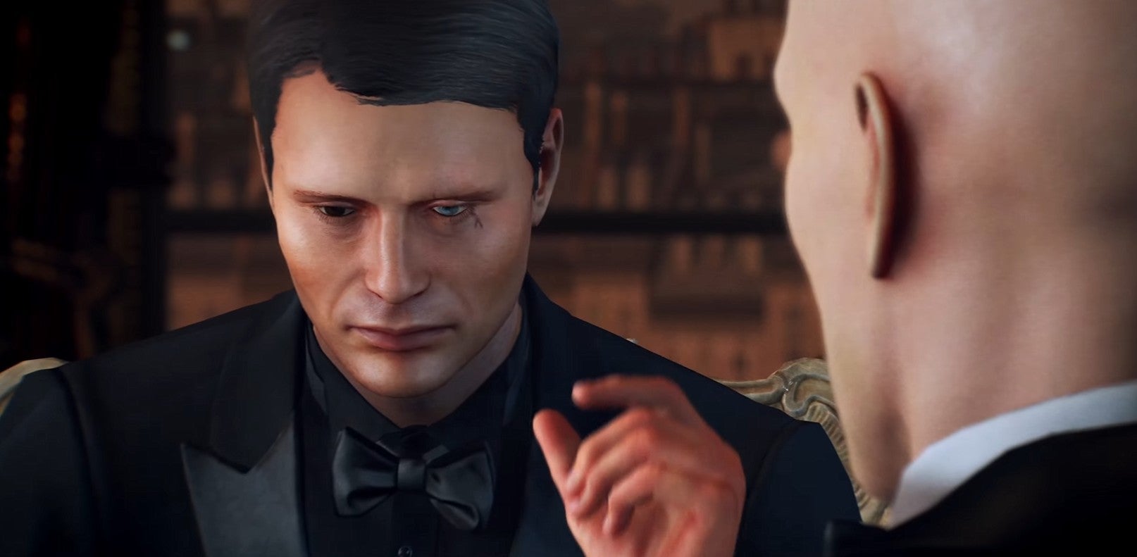 Le Chiffre played by Mads Mikkelsen in Hitman's latest Elusive Target. - 1
