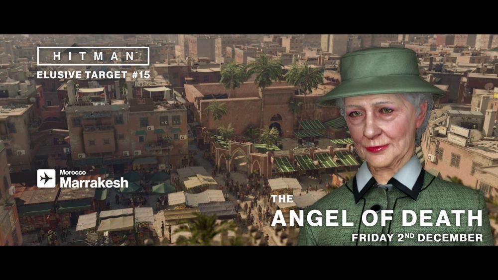 Elusive Target 15 for Hitman is live and she looks like a harmless 