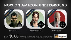 Hitman, Deus Ex and Lara Croft GO apps now free through Amazon Underground