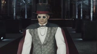 Hitman's first added mission makes you dress as a vampire magician