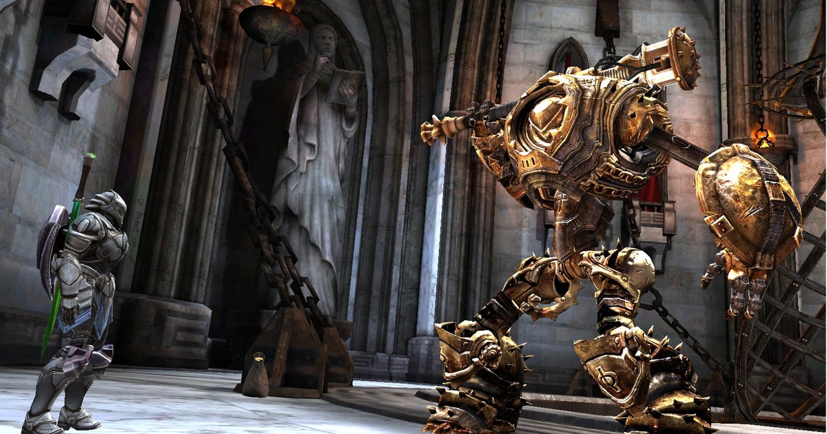 Cube Rifle Vs Infinity Blade Infinity Blade | Eurogamer.pt