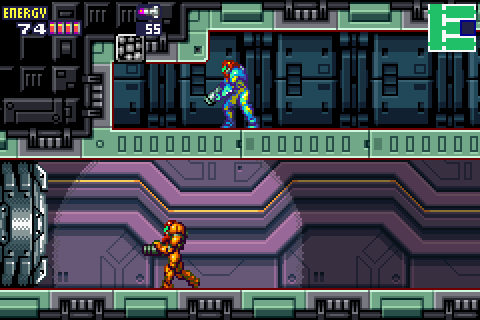 Metroid Fusion screenshot