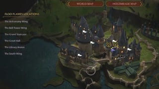 Unikla mapa Hogwarts Legacy