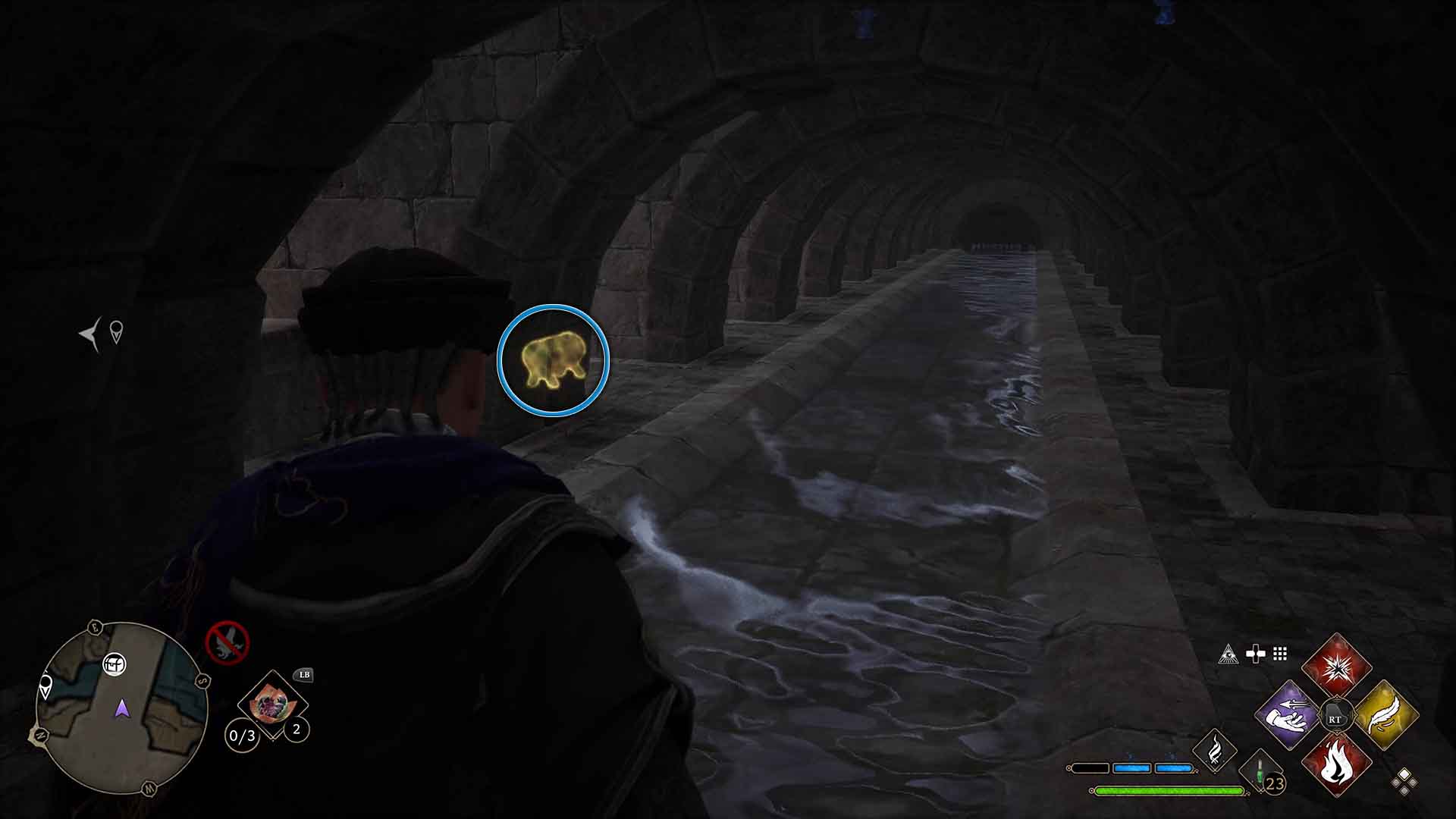 Hogwarts Legacy Alle Zauberstab Griffe im Bibliotheksanbau bekommen