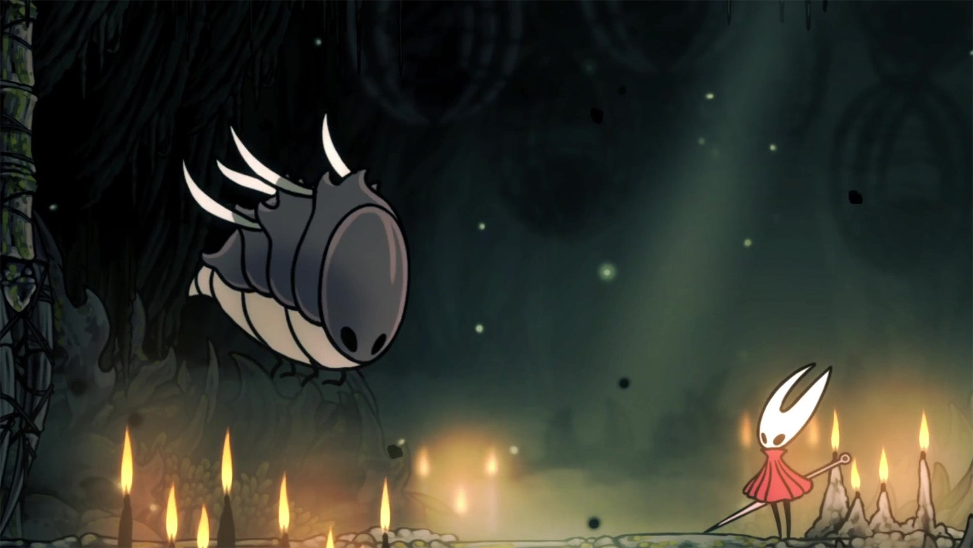 The Savage Beastfly boss of the Chapel of the Beast in Hollow Knight Silksong. - 1