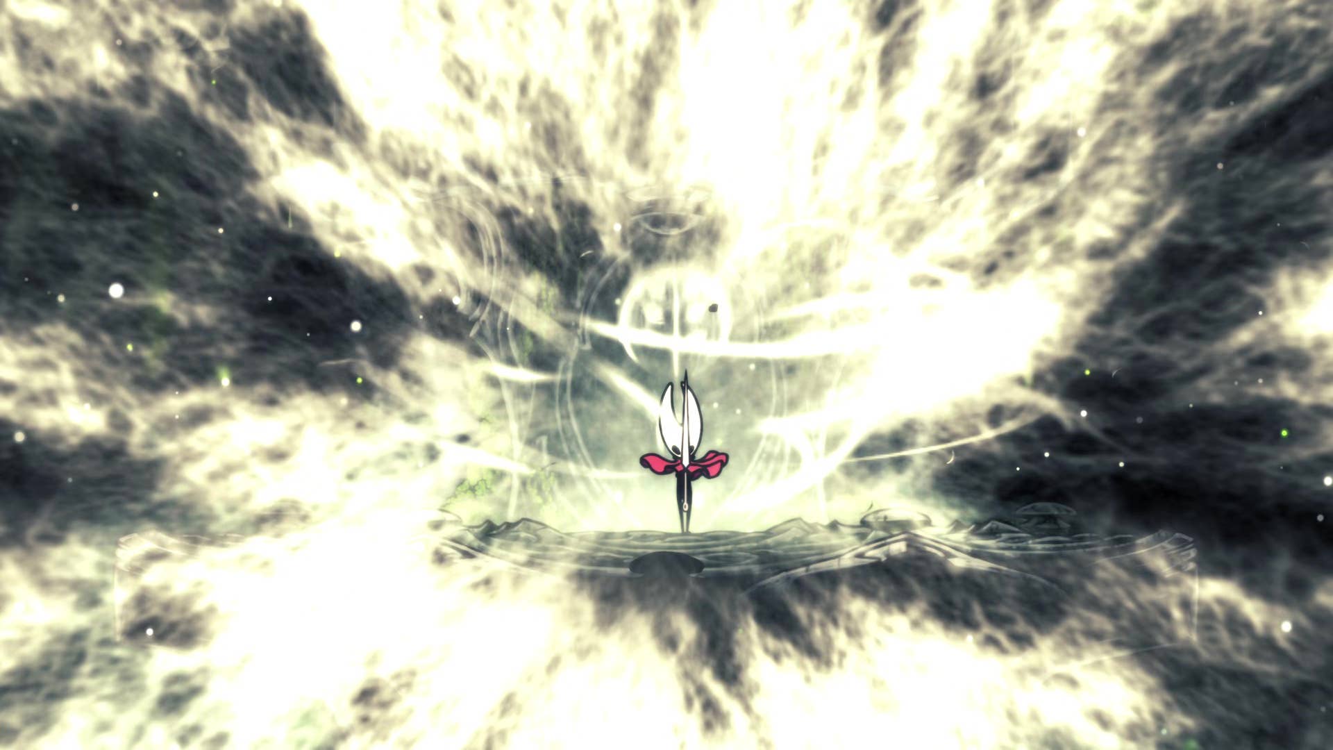 Screenshot of Hollow Knight: Silksong showing the path through Marrows and Mosshome.