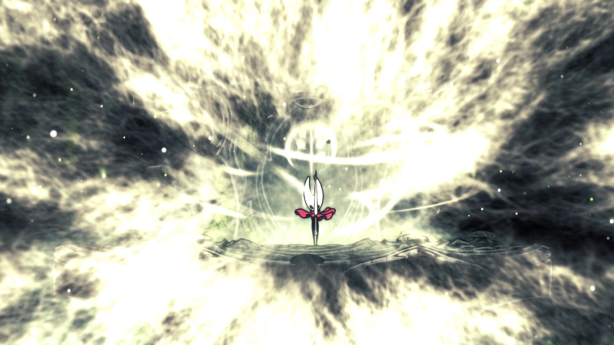 A screenshot of Hollow Knight: Silksong showing the path through The Marrows and Mosshome. - 35